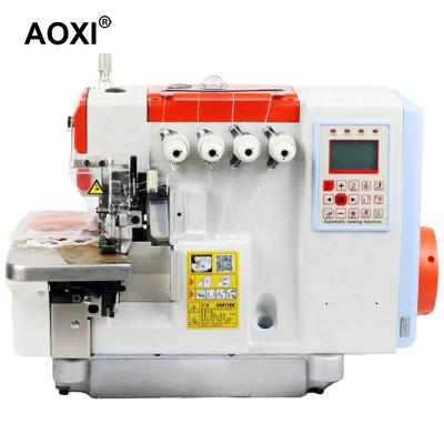 China Industrial Sewing Machine AX8-4T-24UT Smart All-in-One Fully Automatic Computerized High-speed Overlock Sewing Machine for sale