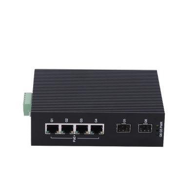 China Supply 6 Gigabit Port Network Switch With PoE Switch P506A 5 Years Warranty for sale