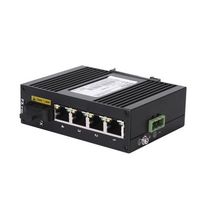 China POE Maker 5 InMax Port Diameter Converter POE Switch Media Converter Media Converter with poe for sale