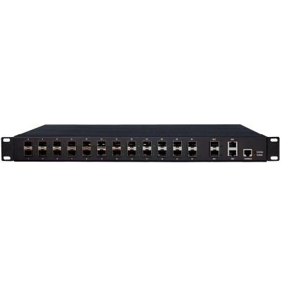 China LACP 24 Port 10 Network Switch Gigabit SFP Network Switch 100 1000mbps for sale