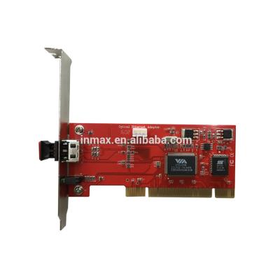 China 100M Plastic Fiber Optic PCI POF Desktop Optical Network Card for sale