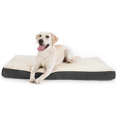 China Breathable Amazon Selling Memory Foam Best Soft Dog Bed Easy To Clean for sale