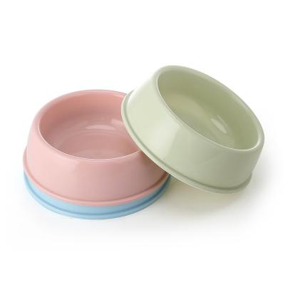 China Dog Optional Dog Cat Bowl Candy Color Viable Pet Driver Dog Bowl for sale