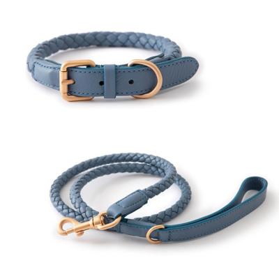 China Luxury Personalized Hot Sale Dog Collar and Leash Set for sale