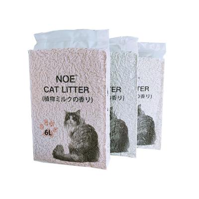 China Top Selling Cats Tofu Cat Litter 6L Different Flavors for sale