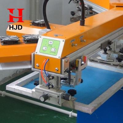 China Garment Shops New Technology Automatic Multifunction T-shirt 2 Colors Silk Screen Printing Machine for sale