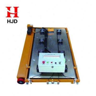 China Printing Materials Dryer Flat Bed Printing Table Textile Automatic Mobile Dryer Far Infrared Automatic Mobile Dryer Silk Screen Printing Dryer for sale