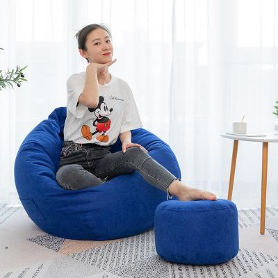 China Removable Cover Large Bean Bag Chair Wholesale Sofa Bean Bag Indoor Pear Shape Beanbag Puff Supplier for sale