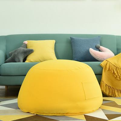 China Removable Cover Tatami BeanBags Ottoman Sofas Round Posing Bean Bag for Newborn Photography for sale