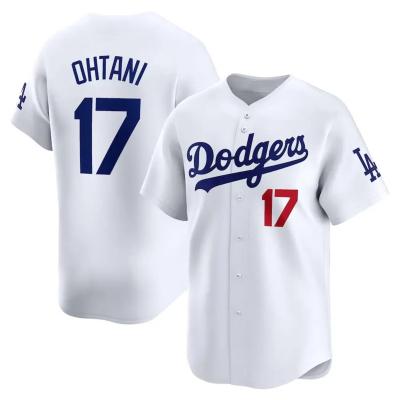 China Anti-Bacterial In Stock MLBing Jerseys 2024 Men Women S-4XL Baseball Shirts Youth Los Angeles 17 Shohei Ohtani Dodgerses Baseball Jersey for sale