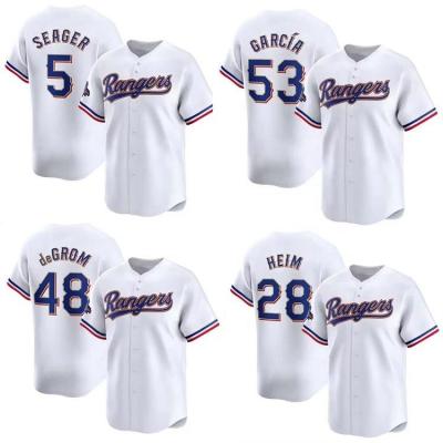 China Anti-Bacterial 2024 New MLBing Jersey Gold Collection Texas 53 Adolis Garcia 5 Corey Seager Stitched Cool Base Baseball Jerseys for sale