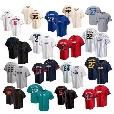 China Anti-Bacterial In Stock MLBing Jersey For Men Women Youth Custom Baseball Softball Wear Short Jacket Fashion Sporty Sets for Hot sale for sale