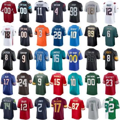 China Anti-Bacterial 2024 New Stitched NFLing Jerseys American Football Wear embroidered Men Women Youth Football Uniforms for sale