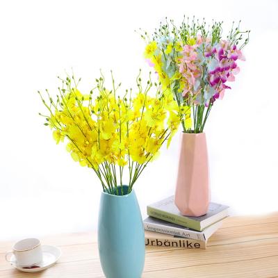 China FL3205 Natural Touch Artificial Flowers Dancing Lady Orchid For Wedding Home Office Party Hotel Decoration for sale