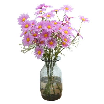 China Contact FL4001 Natural hot sale high quality simulation flowers coreopsis artificial flower chrysanthemum for home decor wedding for sale