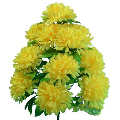 China Natural Hot Sale Chrysanthemum Home Simulation Flower Custom Touch FL4003 Artificial Flower Wedding Decoration Flower for sale