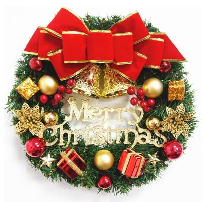 China Beautiful WH1002 Christmas Artificial Flower Wreath Decorative Touch Flower Wholesale Colorful Garland Artificial Flower Wedding Decorative Real Touch Flower for sale