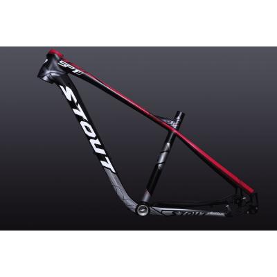 China LOGO Printed Professional Structure Bike Strong Aluminum Reflective Frame Of Mountain Bikes Material for sale