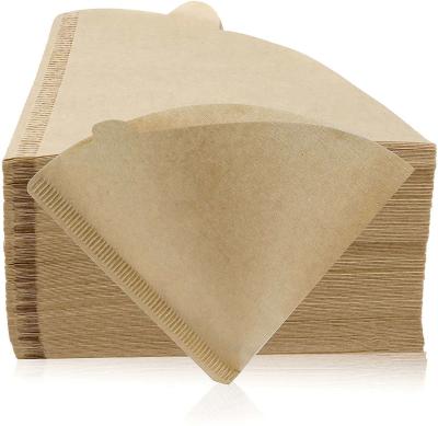 China Filtro de café del papel de filtro del fabricante de café V60 para 1-2 personas 100pcs en venta