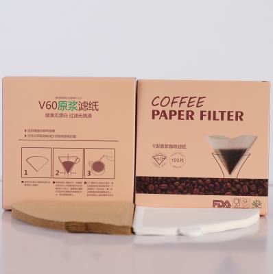 Cina Filtro da caffè a forma di V di 02 gocciolamenti per il dispositivo di gocciolamento 100PCS in vendita