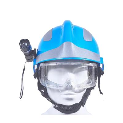 China Insulation Rincent Support Helmet Firefighter Full Face Protective Helmet Europe Rescue Fire Fighting Helmet for sale