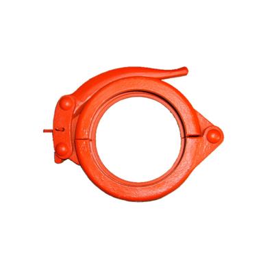 China Sch Dn150 Wedg Flange PMconcrete Pump Pipe Flange Forged To Clamp Concrete for sale