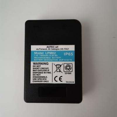 China Building Material Stores Autec LPM02 Li-ion Battery 7.4V 1400mAh Rechargeable Battery for sale