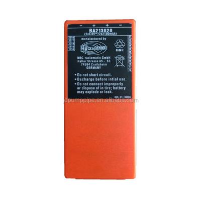 China Building Material Stores P.M. HBC Battery BA213020/BA214061 2*6V 2*2100mAh Battery For Remote Control for sale