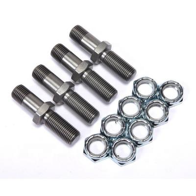 China Racing Parts CNC Machined High Quality Grade 5 Titanium Wheel Stud Bolt To Racing Parts for sale