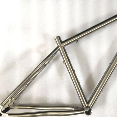 China High Quality Titanium BMX Road Bike Frame Titanium Folding Bicycle Frame In Bicycle Parts for sale