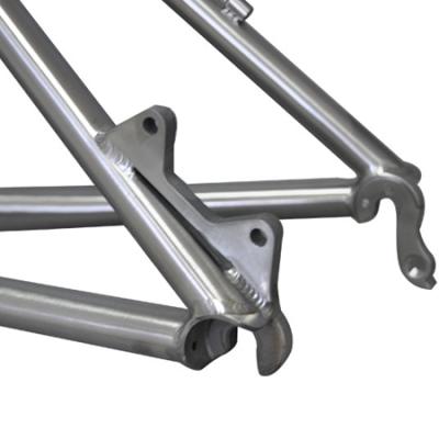 China BMX Alloy Mountain Bike Frame Titanium Bicycle Frame For Bicycle Parts for sale