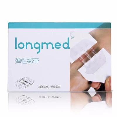 China Breathable 2 zipper band-aids painless wound closure device suture-free wound dressings zipper sutures band-aids for sale