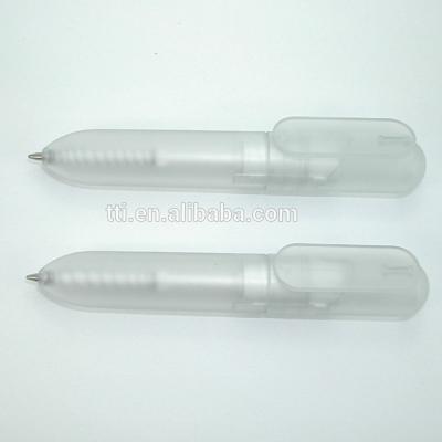 China Promotional Ballpoint Pen Tiny Pen Short Twist Plastic Type Pen Logo Custom for sale