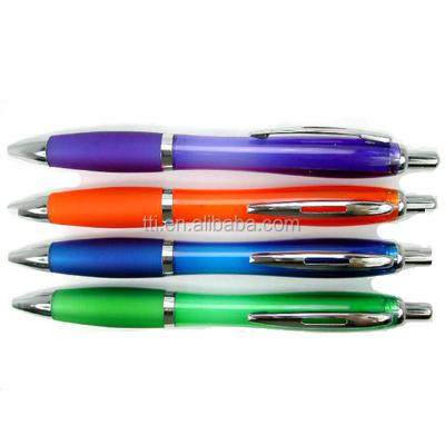 China Luxury Hotel Promotional Plastic High Quality Ballpoint Pen Metal Pen Custom Logo for sale