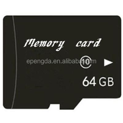 China Plastic Upgrade 16gb 64 Gb SD Card , Cheap Wholesale 64gb SD Memory Card Class 10 for sale