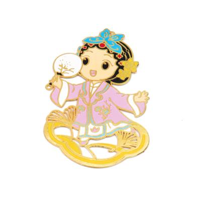 China Health care institutes promotional wholesale craft custom printing magnetic antique chinese doll cute landmarks for sale