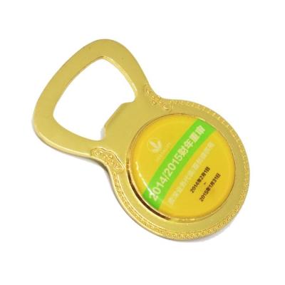 China All people factory direct wholesale gold solid brass bottle opener for sale