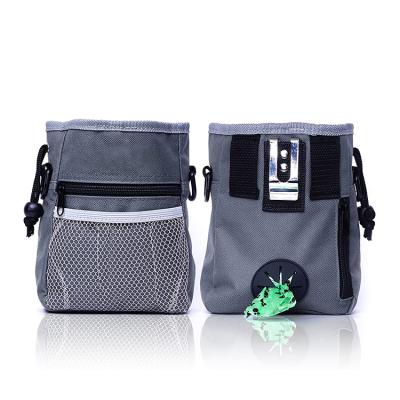 China Breathable Hot Selling Logo Printing Professional Pet Treat Pocket Organizer Large Professional Custom Dog Treat Bag for sale