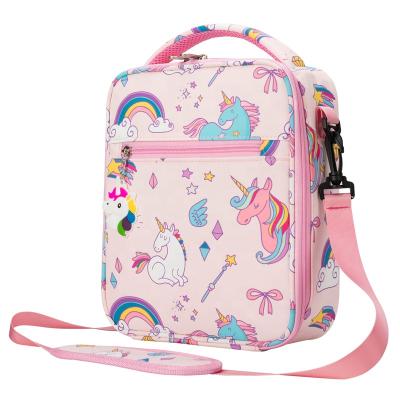 China Wholesale Hot Sale Picnic Cooler Bag Fashionable Cute Cartoon Kids Insulated Lunch Bag Custom Picnic Cooler Bag For Kids for sale