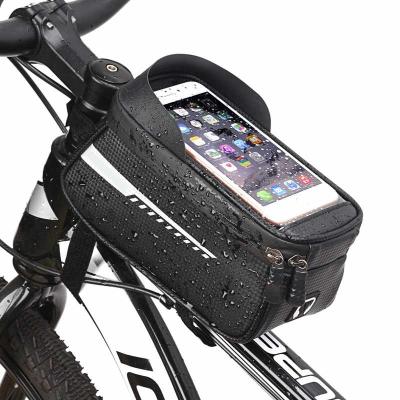 China Colorful Wholesale Waterproof Tube Top Tube Phone Bag Motorcycle Phone Bag Recycling Colorful Durable Bike for sale