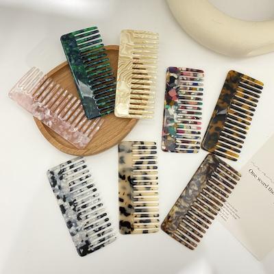 China High Quality Salon Hair Comb Custom Made Large Size Anti Static Acetate Cellulose for sale