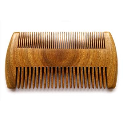 China Organic Sandalwood Compact Pocket Comb for Beards Mustaches for sale