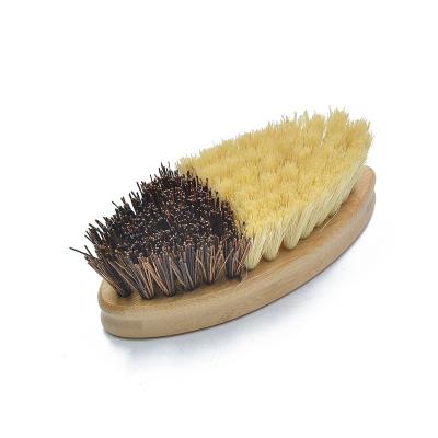 China Sustainable Natural Wooden Vegetable Cleaning Brush Dish Brush For Kitchen for sale