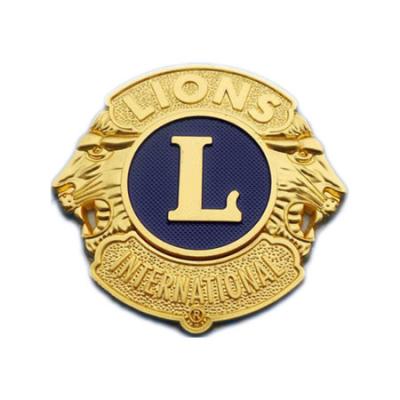 China China High Quality Custom Masonic Organization Lapel Pins Bulk Lion Club Badge Rotary Pins for sale