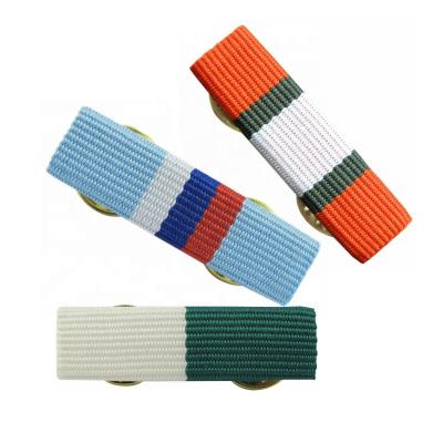 China China Custom Army Accessories Military Metal Holder Ribbon Bars for sale