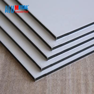 China Modern alucobond alumetal aluminum composite panel for facade and table for sale