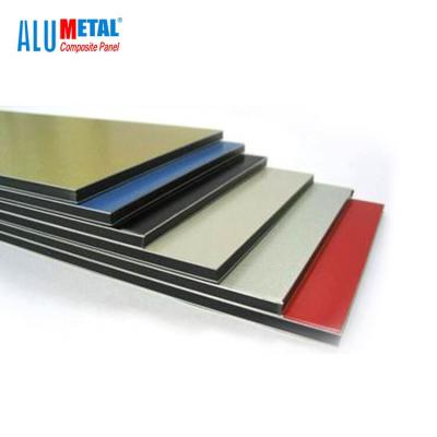 China Modern Colorful Aluminum Composite Wall Decoration Panel 3mm 4mm PE ACP Panel Foshan Factory for sale