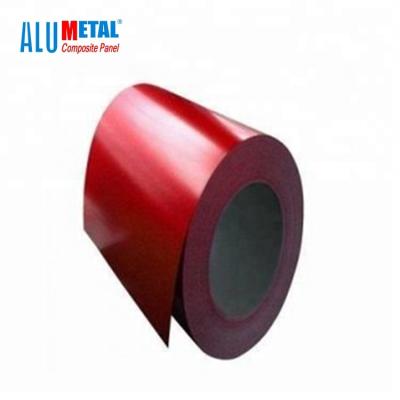 China Customized Color Coated Long Span Anodized Aluminum Blanking Coil Pdvf Aluminum Spool for sale