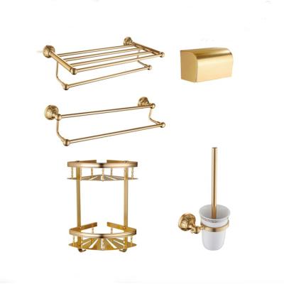 China New Modern Plastic Dispenser Bathroom En Hooks Brass Hardware Showe Four-piece Suite In Bathroom for sale