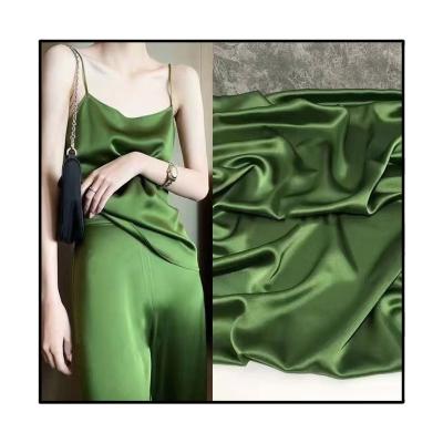 China 75D*120D Acetate Satin Fabric QUICK DRY Acetate Satin Fabric Loungewear Fabric Sleepwear Pajamas Underwear Dress Skirt Blouse for sale